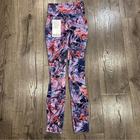 New Lululemon Base Pace High Rise Running Tight Sz 2 Atmospheric Purple Pants - Picture 10 of 10